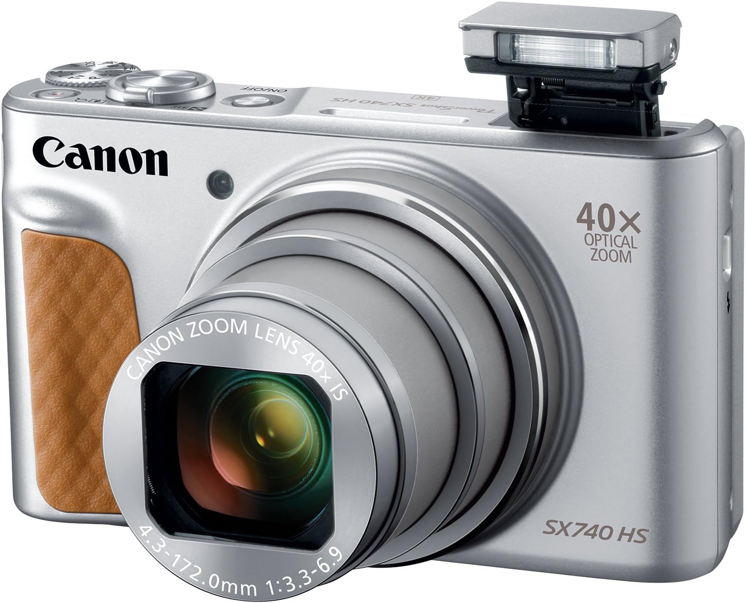 Canon Cameras US Point and Shoot Digital Camera with 3.0" LCD, Silver (2956C001)