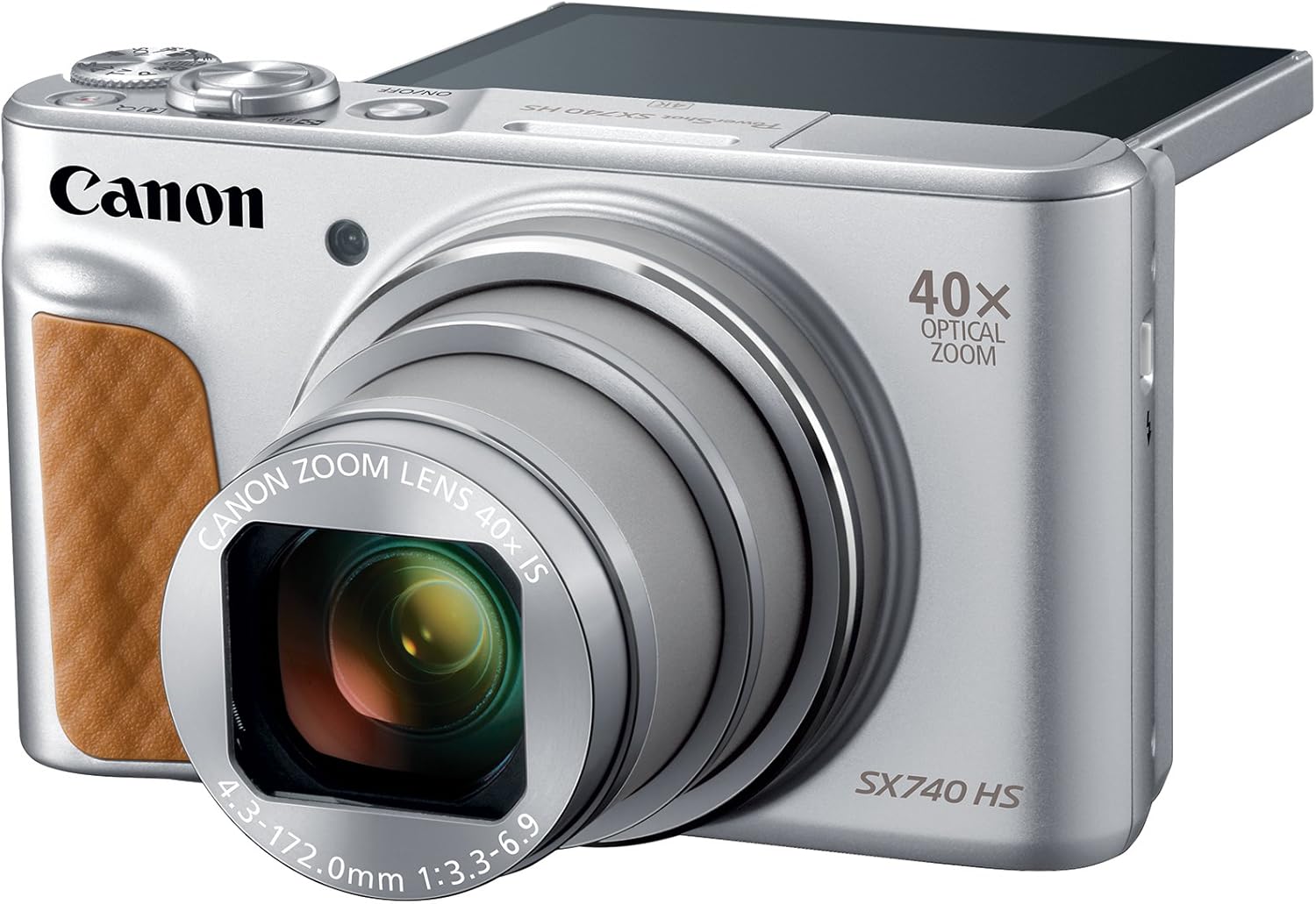 Canon Cameras US Point and Shoot Digital Camera with 3.0" LCD, Silver (2956C001)