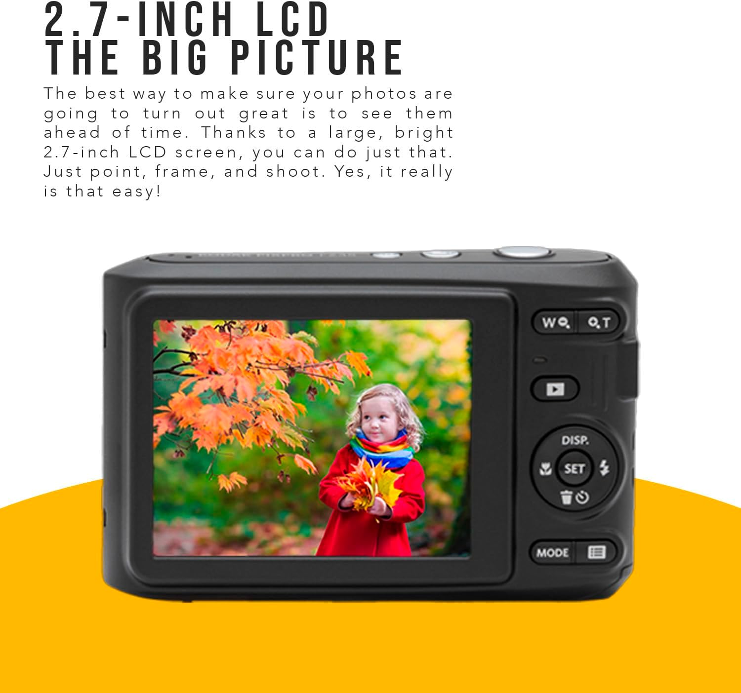 Kodak PIXPRO FZ45 Digital Camera (Black) Bundle with 32GB Class 10 UHS-I U1 SDHC Memory Card and AA High-Performance Alkaline Batteries (4-Pack) (3 Items)