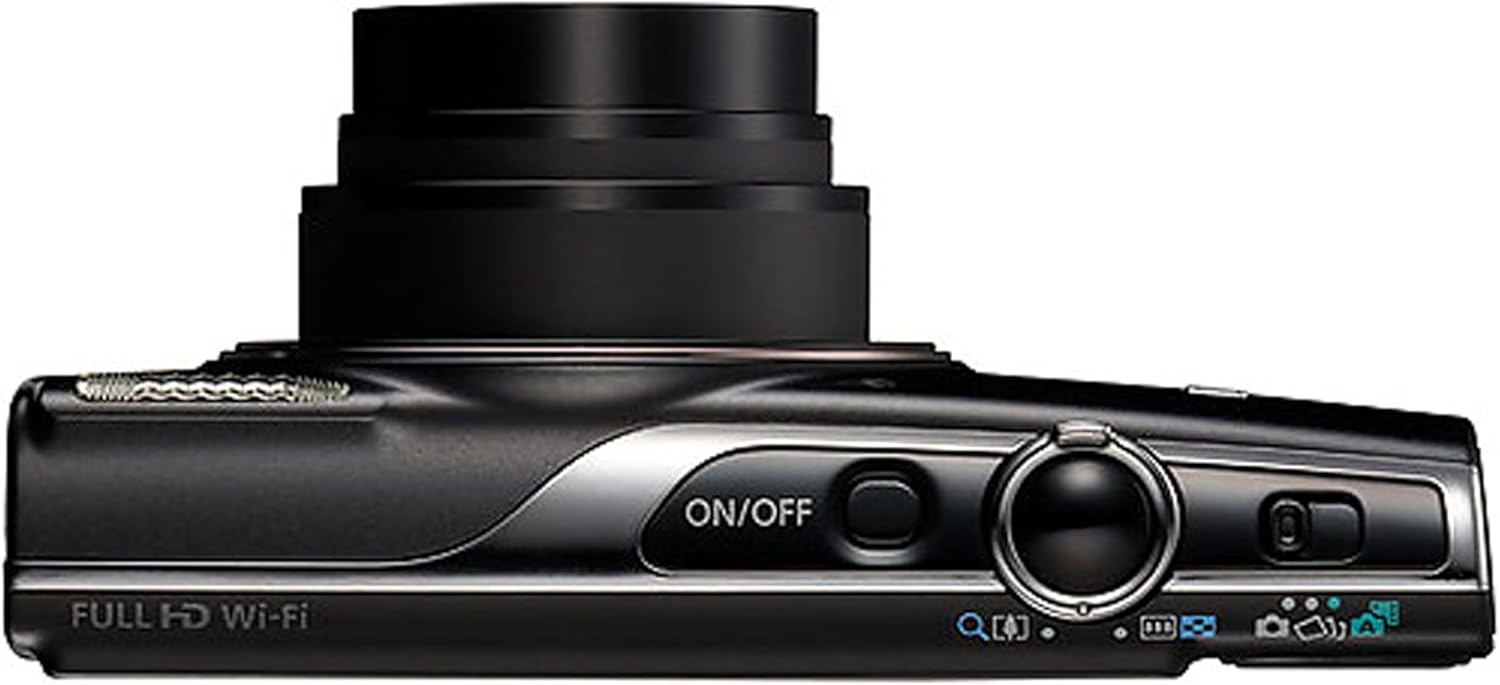 Canon PowerShot IXY 650 (ELPH 360) HS Digital Camera + 64GB Memory + Stabilizing Grip + Software Pack +More(Value Bundle) (Renewed)