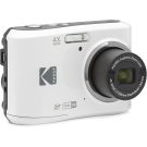 Kodak PIXPRO Friendly Zoom FZ45-WH 16MP Digital Camera with 4X Optical Zoom 27mm Wide Angle and 2.7" LCD Screen (White)