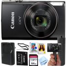 Canon PowerShot IXY 650 (ELPH 360) HS Digital Camera + 64GB Memory + Stabilizing Grip + Software Pack +More(Value Bundle) (Renewed)