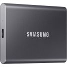 Samsung T7 Portable SSD, 2TB External Solid State Drive, Speeds Up to 1,050MB/s, USB 3.2 Gen 2, Reliable Storage for Gaming, Students, Professionals, MU-PC2T0T/AM, Gray