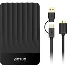Portable External Hard Drive Storage Expansion Mobile HDD USB 3.0 for PC, Mac, Desktop, Laptop, PS4, PS5, Xbox One X/S, Xbox 360, Xbox Series X/S, Office & Game (Black, 750GB)