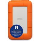 LaCie Rugged USB-C, 2TB, Portable External Hard Drive, Drop, Shock, Dust, Rain Resistant, for Mac & PC (STFR2000800)