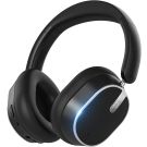 Hybrid Active Noise Cancelling Bluetooth Headphones,Bluetooth 6.0 Over Ear Wireless Headphones with 60H Playtime, Hi-Res Audio, Deep Bass, Memory Foam Ear Cups for Home Office Travel Black
