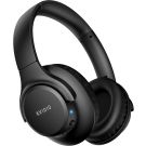 KVIDIO Bluetooth Headphones Over Ear, 65 Hours Playtime Wireless Headphones with Microphone, Foldable Lightweight Headset with Deep Bass, HiFi Stereo Sound Low Latency for Travel Work Cellphone