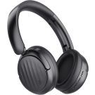 Bluetooth Headphones with Active Noise Cancelling (ANC), Wireless Over Ear Bluetooth Headsets with 35H Playtime, HiFi Stereo Foldable Headphones with Foam Ear Cups for Sports, Travel, Black