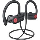 Boean Bluetooth Headphones, Wireless Headphones with 16 Hours Playtime Bluetooth 5.3 Wireless Earbuds HD Deep Bass Stereo Sound Isolation IPX7 Waterproof Earphones for Workout Running Sports