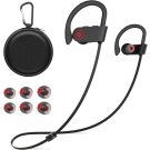 JOYWISE Bluetooth Wireless Headphones 16H Playtime Earbuds with Mic Stereo in-Ear Earphones, IPX7 Waterproof Sports Sound Isolation Headsets for Running, Gym, Workout