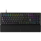 CORSAIR K70 CORE RGB Mechanical Wired Gaming Keyboard with Palmrest – Pre-Lubed MLX Red Linear Switches, SOCD, ABS Double-Shot Keycaps, Sound Dampening, Media Control Dial, QWERTY NA – Black