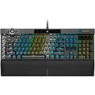 Corsair K100 RGB Mechanical Gaming Keyboard - Cherry MX Speed RGB Silver Keyswitches - PBT Double-Shot Keycaps - Elgato Stream Deck and iCUE Compatible - QWERTY NA Layout - Black