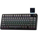 EPOMAKER X Aula F75 MAX Wireless Mechanical Keyboard with TFT Screen and Knob, Gasket Gaming Keyboard in 75% Layout, Hot Swappable, RGB Backlight, for PC/Mac/Linux (Black Gradient)