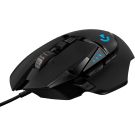 Logitech G502 Hero High Performance Wired Gaming Mouse, Hero 25K Sensor, 25,600 DPI, RGB, Adjustable Weights, 11 Programmable Buttons, On-Board Memory, PC/Mac - Black