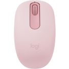 Logitech M196 Bluetooth Wireless Mouse, Compact and Portable Mouse for Laptops, Tablets and More, 12-Month Battery, Smooth Tracking, Compatible with PC and Mac, Windows and macOS - Rose