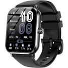Smart Watches for Men Women, 1.83" HD Touchsreen, Bluetooth Calling, 5 ATM Water-Resistance, 130+ Sports Modes, Health, Fitness & Sleep Tracker, Timer, Pedometer, Fitness Watch for Android/iOS, Black