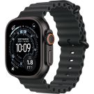 Apple Watch Ultra 3 [GPS + Cellular 49mm] Running & Multisport Smartwatch w/Rugged Titanium Case w/Black Ocean Band. Satellite Communications, Advanced Health & Fitness Tracking