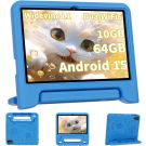 2026 Upgraded Android 15 Tablet, 10inch Kids Tablet, Octa-core CPU, 10GB+64GB+1TB Expand Tablets for Kids with Kids Space, Parental Control, 6000mAh Big Battery,Touchscreen Tableta,Blue