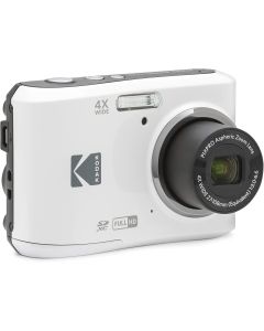 Kodak PIXPRO Friendly Zoom FZ45-WH 16MP Digital Camera with 4X Optical Zoom 27mm Wide Angle and 2.7" LCD Screen (White)