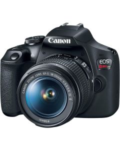 Canon EOS Rebel T7 DSLR Camera with 18-55mm Lens (Black) (Renewed)