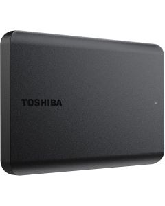 Toshiba Canvio Basics 1TB Portable External Hard Drive USB 3.0, Black - HDTB510XK3AA