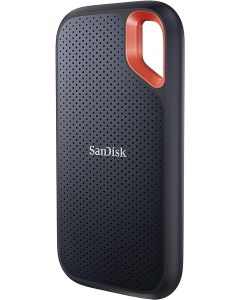 SANDISK 1TB Extreme Portable SSD - Up to 1050MB/s, USB-C, USB 3.2 Gen 2, IP65 Water and Dust Resistance, Updated Firmware - External Solid State Drive - SDSSDE61-1T00-G25