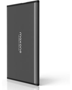 Maxone 500GB Ultra Slim Portable External Hard Drive HDD USB 3.0 Compatible with PC, Laptop, Charcoal Grey