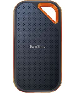 SANDISK 4TB Extreme PRO Portable SSD - Up to 2000MB/s - USB-C, USB 3.2 Gen 2x2, IP65 Water and Dust Resistance, Updated Firmware - External Solid State Drive - SDSSDE81-4T00-G25,Black