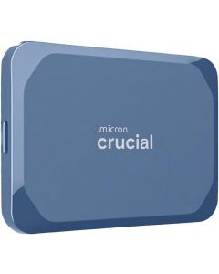 Crucial X10 8TB Portable SSD, Up to 2,100MB/s, USB 3.2 USB-C, External Solid State Drive, Compatible with Windows, Mac & Android, Durable Storage for Games, Photos & Files, Blue - CT8000X10SSD9-02