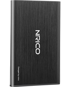 NRICO Ultra Slim 320GB Portable External Hard Drive USB3.0 HDD Storage Compatible for PC, Desktop, Laptop,Mac,PS4, Xbox one (Black, 320, GB)