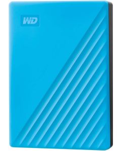 WD 4TB My Passport, Portable External Hard Drive, Blue, backup software with defense against ransomware, and password protection, USB 3.1/USB 3.0 compatible - WDBPKJ0040BBL-WESN