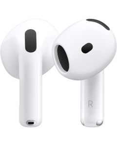 Apple AirPods 4 Wireless Earbuds, Bluetooth Headphones, with Active Noise Cancellation, Adaptive, Transparency Mode, Personalized Spatial Audio, USB-C Charging Case, Wireless Charging, H2 Chip