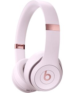 Beats Solo 4 - Wireless On-Ear Bluetooth Headphones, Up to 50-Hour Battery Life, Ultra-Lightweight Comfort, Powerful and Balanced Sound, Apple & Android Compatible - Cloud Pink