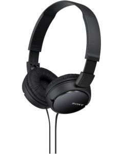 Sony ZX Series Wired On-Ear Headphones, Black MDR-ZX110