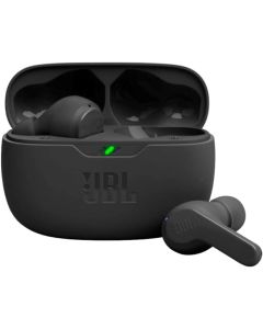 JBL Vibe Beam - True Wireless JBL Deep Bass Sound Earbuds, Bluetooth 5.2, Water & Dust Resistant, Hands-Free Call with VoiceAware, Up to 32 Hours of Battery Life (Black)