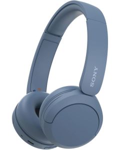 Sony WH-CH520 Wireless Headphones Bluetooth On-Ear Headset with Microphone and up to 50 Hours Battery Life with Quick Charging, Blue