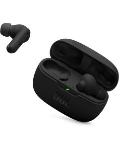 JBL Vibe Beam 2 - True Wireless Noise Cancelling Earbuds with JBL Pure Bass Sound & Smart Ambient technology, 4mics for crisp, clear calls, up to 40Hrs of Playback, IP54 Dust & Water resistant (Black)