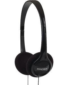 Koss KPH7 Lightweight Portable Headphone, Black