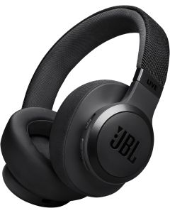 JBL Live 770NC - Wireless Over-Ear Headphones with True Adaptive Noise Cancelling with Smart Ambient, Up to 65 Hours of Battery Life, Comfort-fit Fabric Headband & Carrying Pouch (Black)