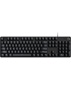 Logitech G413 SE Full-Size Mechanical Gaming Keyboard - Backlit Keyboard with Tactile Mechanical Switches, Anti-Ghosting, Compatible with Windows, macOS - Black Aluminum