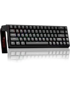 AULA WIN68 HE Mechanical Gaming Keyboard 60%, Hall Effect Magnetic Switch, Fast Trigger Mode Adjustable Actuation, 8000Hz Polling Rate, RGB Backlit, Wired Black Keyboard for Laptop/PC Gamer