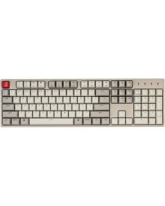 Keychron C2 Full Size Wired Mechanical Keyboard Compatible with Mac, Keychron Brown Switch, 104 Keys ABS Retro Color Keycaps Gaming Keyboard for Windows, USB-C Type-C Braid Cable