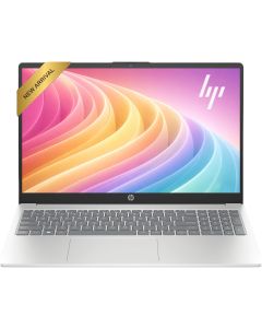 HP 15.6 inch FHD Laptop Computer, 2026 Edition, Intel 8 cores i3 CPU, 128GB SSD, Copilot AI, Fingerprint Reader, Windows 11 with Office 365 for The Web, no Mouse
