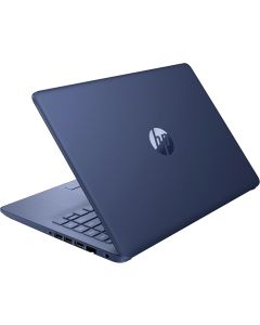 HP 14" HD Laptop, Windows 11, Intel Celeron Dual-Core Processor Up to 2.60GHz, 4GB RAM, 64GB SSD, Webcam, Dale Blue (Renewed)