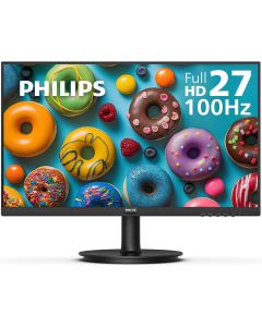 Philips 271V8LB 27" Framless Full HD (1920 x 1080) 100Hz Monitor, VESA, HDMI x 1, VGA Port x1, Eye Care, 4 Year Advance Replacement Warranty