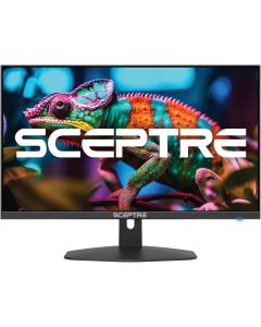 Sceptre 27-inch Prime Gaming Monitor 100Hz 1ms DisplayPort HDMI x2 100% sRGB AMD FreeSync Build-in Speakers, Eye Care Frameless Machine Black 2025 (E275W-FW100T Series)