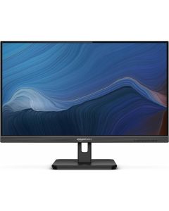 Amazon Basics 24-inch Full HD IPS Monitor, 75 Hz, 1080P, HDMI, Display Port and VGA Input, Adjustable Stand, VESA Compatible, Built-in Speakers for Office and Home, Black