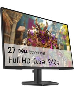 Dell 27 240Hz Gaming Monitor - SE2726HG - 27-inch FHD (1920x1080) 240Hz Display, in-Plane Switching (IPS) Technology, AMD FreeSync Premium, TÜV 3-Star, 2X HDMI, DisplayPort 1.4, Tilt