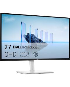 Dell 27 Plus QHD Monitor - S2725DSM - 27-inch QHD (2560x1440) 144Hz 1ms Display, 2 x 3W Speakers, HDMI/DisplayPort 1.4 Connectivity, Height/Tilt/Pivot/Swivel Adjustability, AMD FreeSync - Ash White