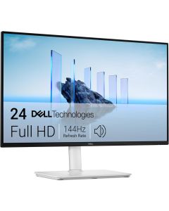 Dell 24 Plus Monitor - S2425HSM - 23.8-inch FHD (1920x1080) 144Hz 1ms Display, 2 x 3W Speakers, HDMI Connectivity, Height/Tilt/Pivot/Swivel Adjustability, AMD FreeSync - Ash White